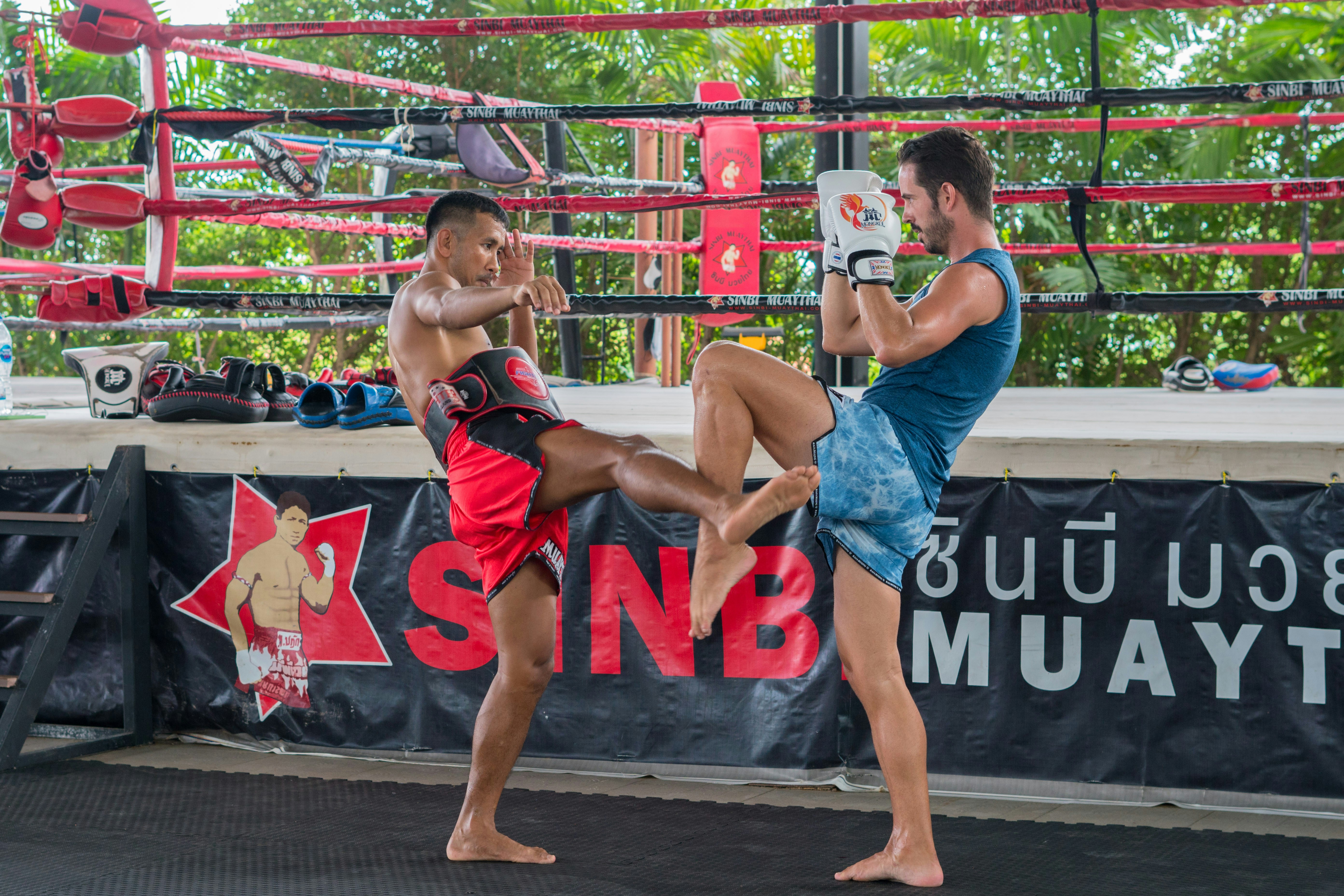 Muay Thai training in Thailand